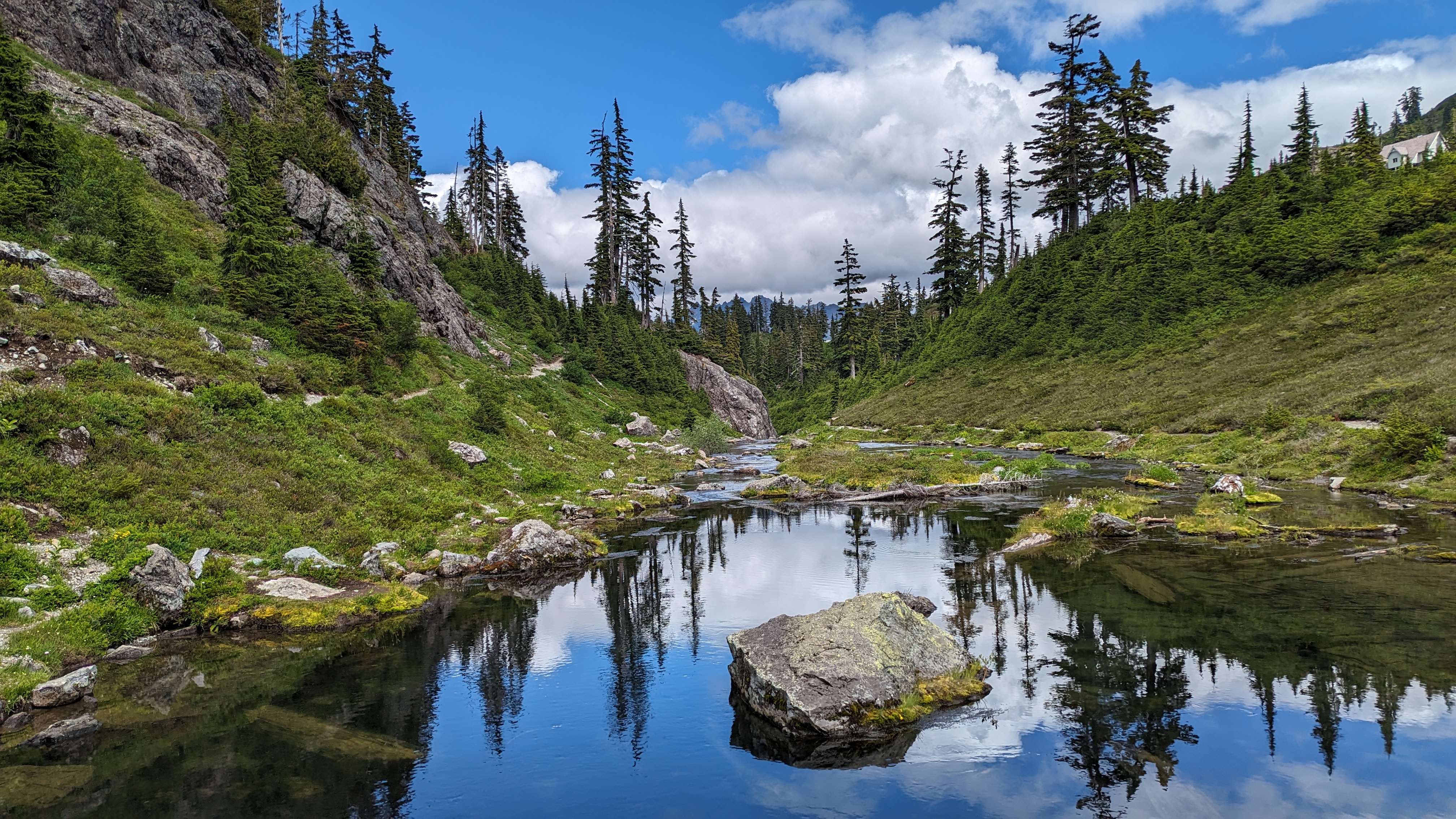 unidentified river on Artist Point